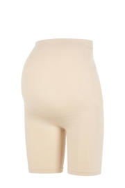 thumbnail: MAMALICIOUS slim high waist zwangerschaps biker short ecru