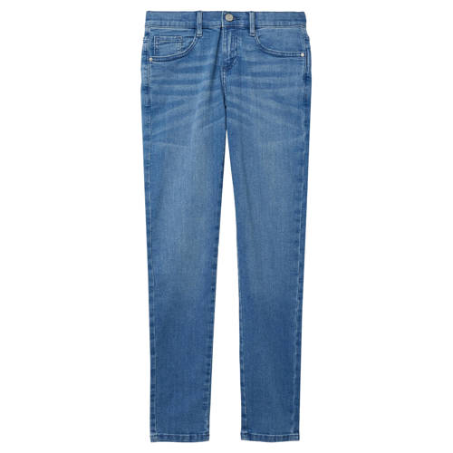 s.Oliver [[Clusterkenmerk Pasvorm/fit]] low waist regular fit jeans medium blue denim Blauw Meisjes Stretchdenim - maat 152 afbeelding