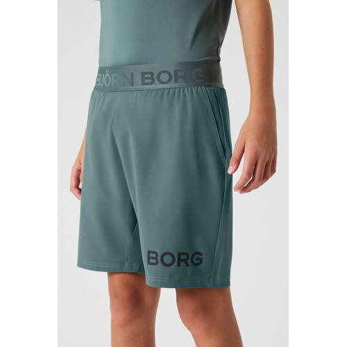 Björn Borg sportshort BORG groen Sportbroek Jongens/Meisjes Polyester Effen - maat 146/152 afbeelding