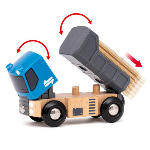 Ravensburger BRIO World 36028 Set voor beginners heffen en laden | Set speelgoedtreintjes voor kinderen vanaf 3 jaar Bouwset