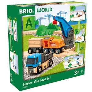 36028 Set voor beginners heffen en laden | Set speelgoedtreintjes voor kinderen vanaf 3 jaar 