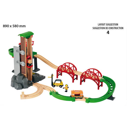 Ravensburger BRIO World Lift & Load set - 33887 Bouwset