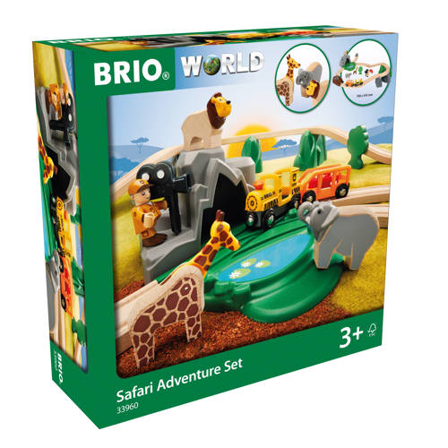 Ravensburger BRIO World Safariset - 33960 Bouwset | Bouwset van Ravensburger afbeelding