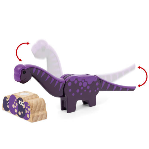 Ravensburger BRIO World 36094 Avonturenset met dinosaurussen | Set speelgoedtreintjes voor kinderen vanaf 3 jaar Bouwset