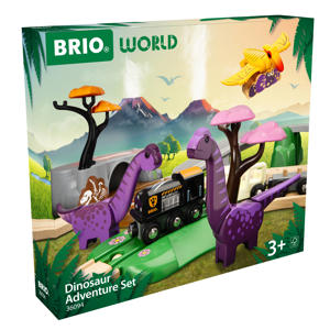 36094 Avonturenset met dinosaurussen | Set speelgoedtreintjes voor kinderen vanaf 3 jaar 