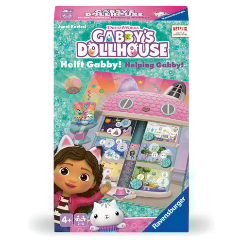 Ravensburger Gabby's Dollhouse - Tidy with Gabby Bordspel
