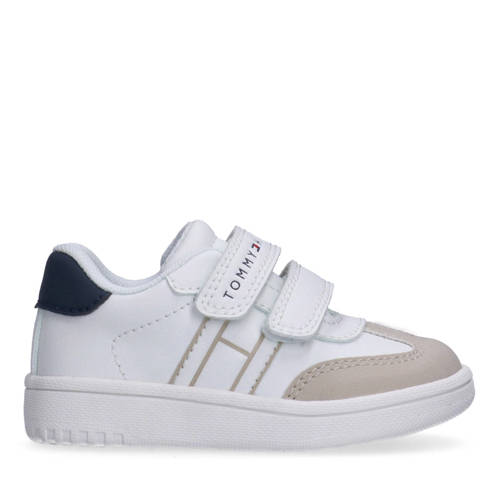 Tommy Hilfiger Skyler sneakers wit/beige/blauw Jongens Imitatieleer - maat 28 afbeelding