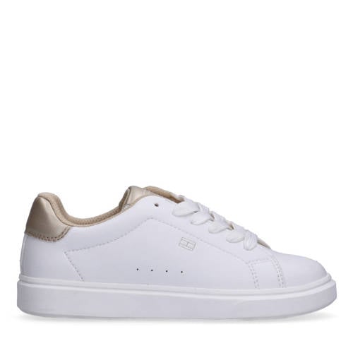 Tommy Hilfiger Cooper sneakers wit/platinum Meisjes Imitatieleer - maat 30 afbeelding