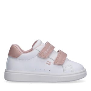 Hector sneakers wit/lichtroze