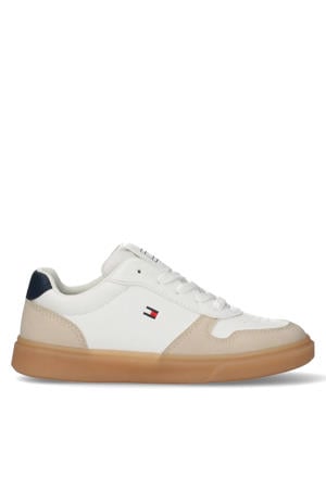 Cooper sneakers beige/wit/blauw