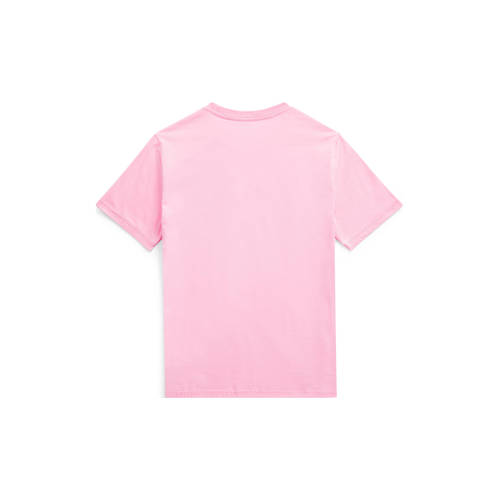 Polo Ralph Lauren T-shirt roze Jongens Katoen Ronde hals Logo - maat 164/176 afbeelding