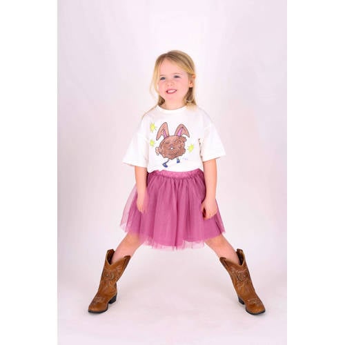 The New Chapter oudroze Rok Meisjes Polyester Effen - maat 116 afbeelding
