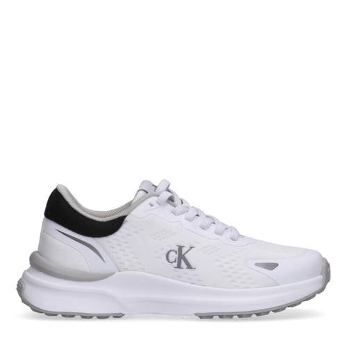 Calvin Klein Tyler sneakers wit/zwart Jongens Polyester - maat 35 afbeelding