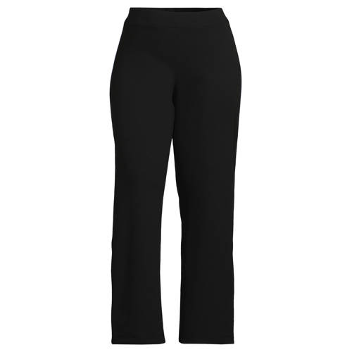 GREAT LOOKS straight fit broek met tape detail zwart Dames Polyester Effen - maat 44 afbeelding