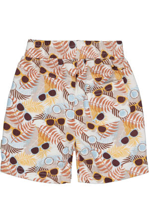 regular waist casual short bruin
