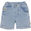 BESS regular waist short light blue denim