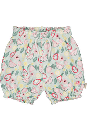 regular waist casual short groen