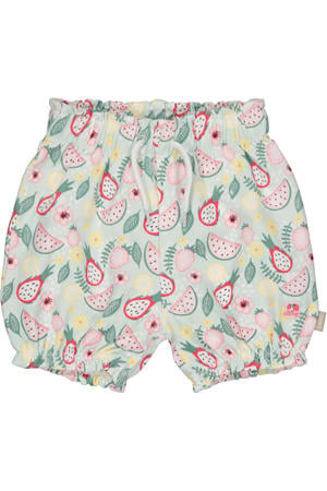 regular waist casual short groen