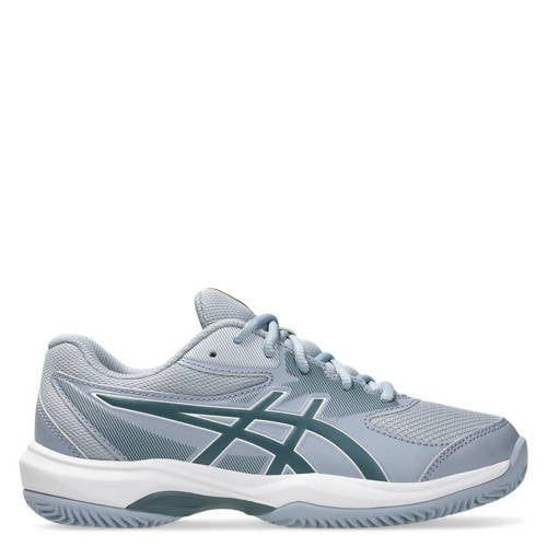 ASICS Gel-Game CLAY/OC tennisschoenen grijs/antraciet Jongens/Meisjes Mesh