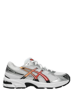 Gel-1130 sneakers wit/oranjerood