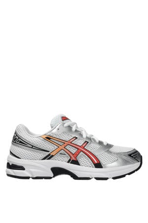 Gel-1130 sneakers wit/oranjerood