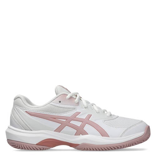 ASICS Gel-Game CLAY/OC tennisschoenen wit/roze Jongens/Meisjes Mesh - maat 39 afbeelding