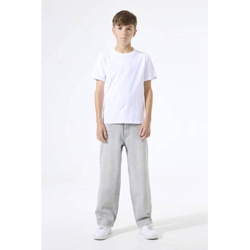Garcia baggy jeans grey denim Grijs Effen - maat 164 afbeelding