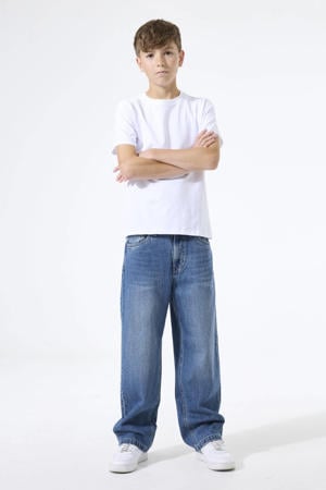 baggy jeans medium blue denim