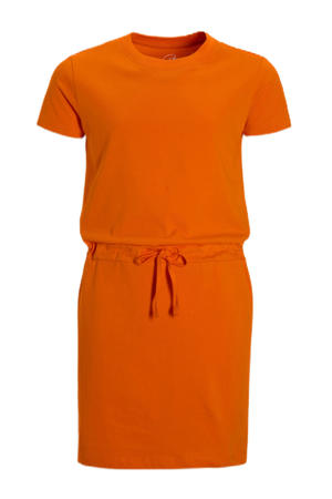 T-shirtjurk oranje