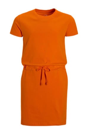 T-shirtjurk oranje