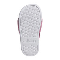 thumbnail: adidas Sportswear Adilette Estrap 2.0 badslippers met hielbandje roze/wit