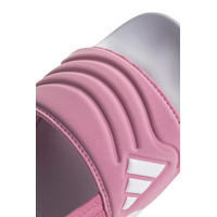 thumbnail: adidas Sportswear Adilette Estrap 2.0 badslippers met hielbandje roze/wit