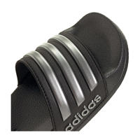 thumbnail: adidas Sportswear Adilette Shower badslippers zwart/zilver metallic
