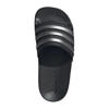 adidas Sportswear Adilette Shower badslippers zwart/zilver metallic