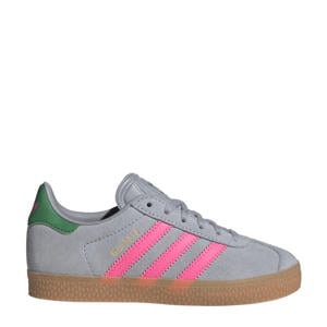 Gazelle sneakers grijs/roze