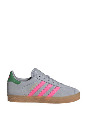 Gazelle sneakers grijs/roze