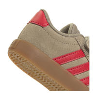 thumbnail: adidas Sportswear VL Court 3.0 suede sneakers lichtbruin/rood