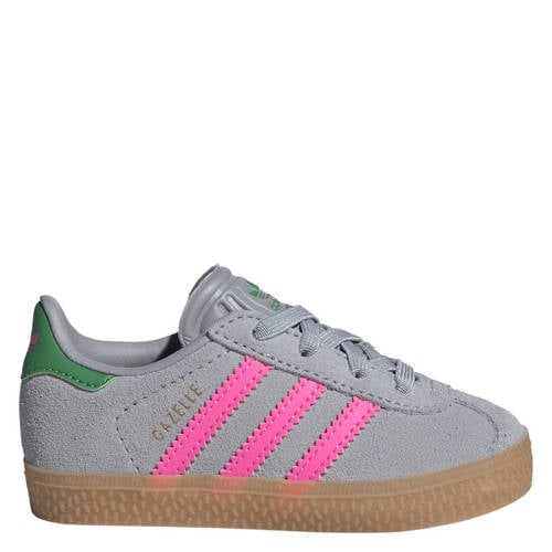 adidas Originals Gazelle c Grijs Jongens/Meisjes Suede - maat 23 Sneakers afbeelding