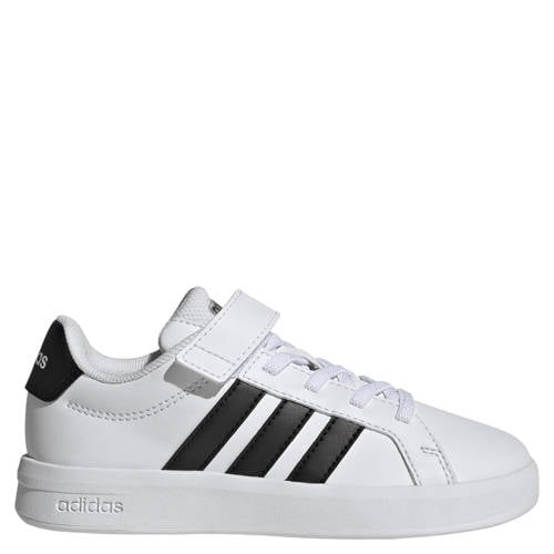 adidas Sportswear Grand Court 3 sneakers wit/zwart Jongens/Meisjes Imitatieleer - maat 29 afbeelding