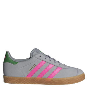 Gazelle sneakers grijs/roze