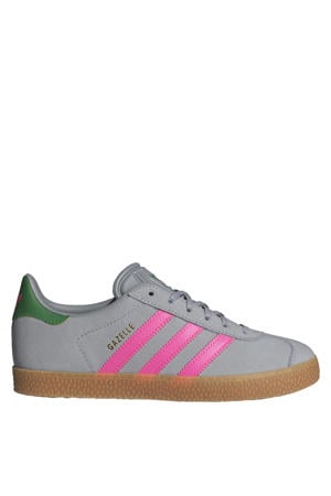 Gazelle sneakers grijs/roze