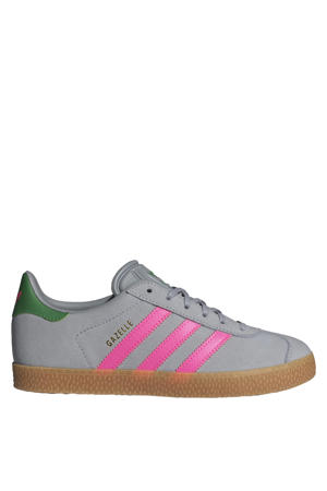 Gazelle sneakers grijs/roze