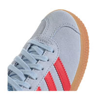 thumbnail: adidas Originals Gazelle sneakers lichtblauw/rood
