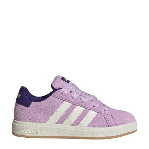 adidas Sportswear Grand Court sneakers lila/wit Paars Jongens/Meisjes Imitatieleer - maat 32 afbeelding