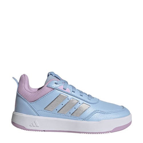 adidas Sportswear Tensaur Sports 3.0 sneakers lichtblauw/roze Jongens/Meisjes Imitatieleer - maat 32 afbeelding