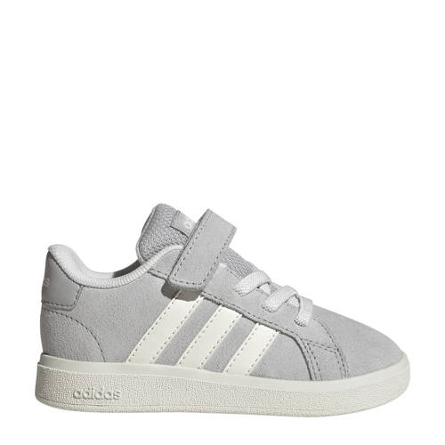 adidas Sportswear Grand Court 00's sneakers lichtgrijs/ecru Jongens/Meisjes Imitatieleer - maat 26 afbeelding
