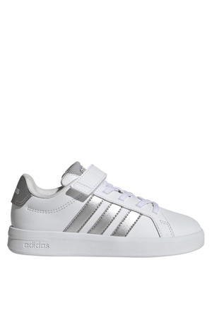Grand Court 3.0 sneakers wit/zilver metallic