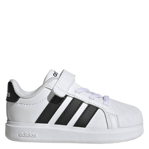 adidas Sportswear Streettalk sneakers wit/zwart Jongens/Meisjes Imitatieleer