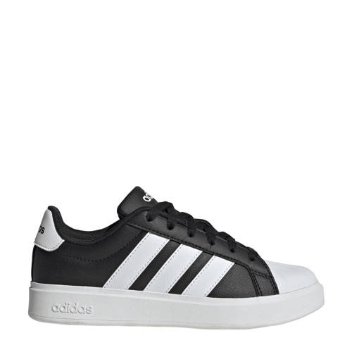adidas Sportswear Streettalk sneakers zwart/wit Jongens/Meisjes Imitatieleer - maat 38 2/3 afbeelding