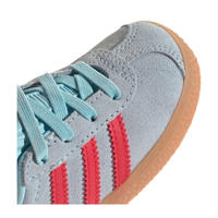 thumbnail: adidas Originals Gazelle sneakers lichtblauw/rood